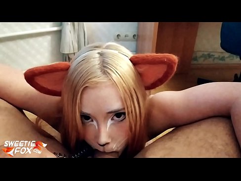 ❤️ Kitsune pogoltne kurac in spermo v usta ❤️❌ Fucking video pri nas ❌❤